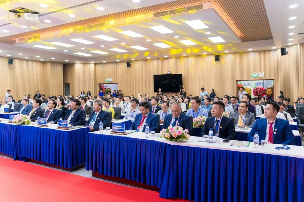 Quang cảnh Đại hội Hội Doanh nhân trẻ tỉnh Quảng Ngãi lần thứ I, nhiệm kỳ 2026–2031.